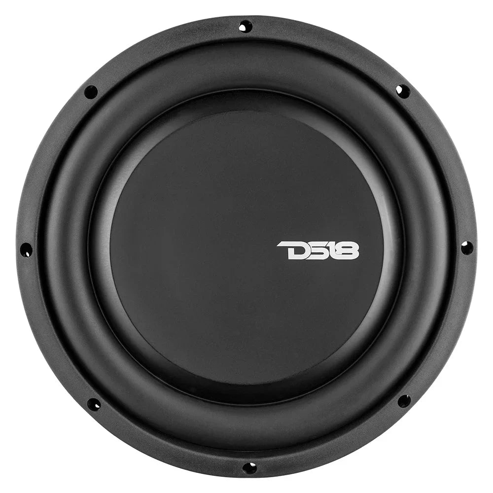 DS18 PSW10.2D 10" Water Resistant Shallow Subwoofer 1000 Watts 2 Ohm