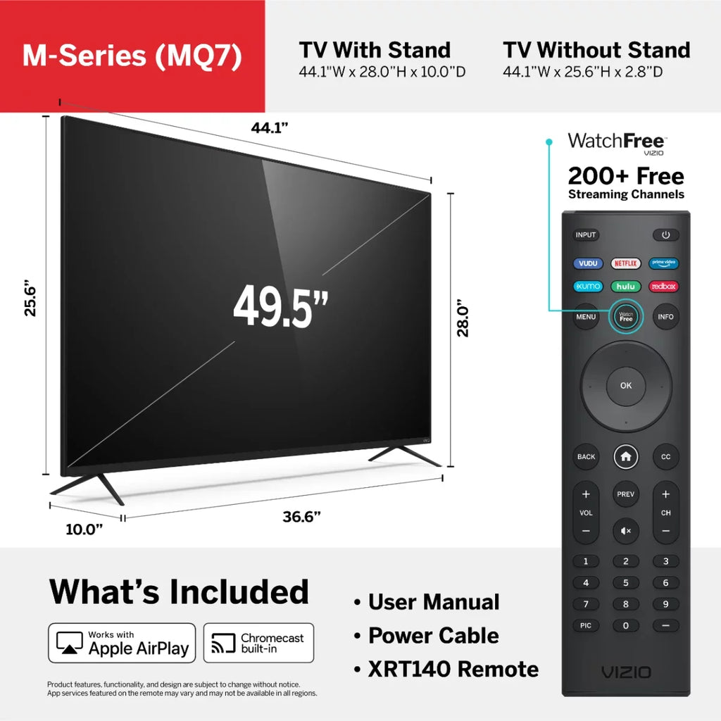 50" Class 4K  Quantum Smartcast Smart   M-Series M50Q7-H1