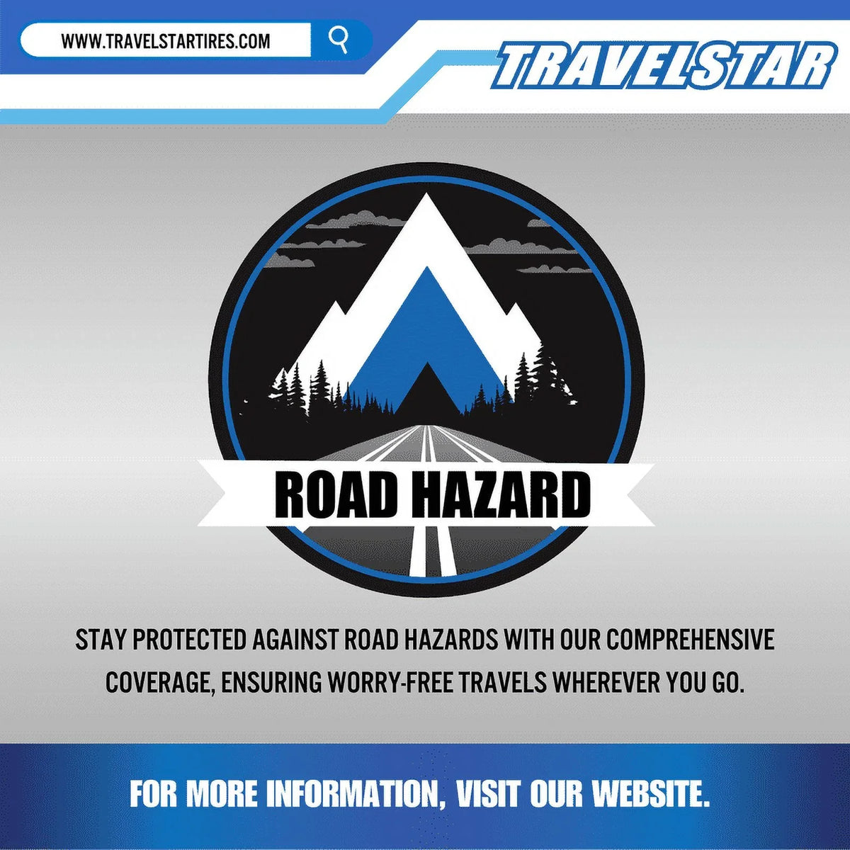 Travelstar Ecopath  LT35X12.50R24 10 Ply 114Q Load Range E  Light Truck Mud Terrain Tire 35/12.50R24  (Tire Only)