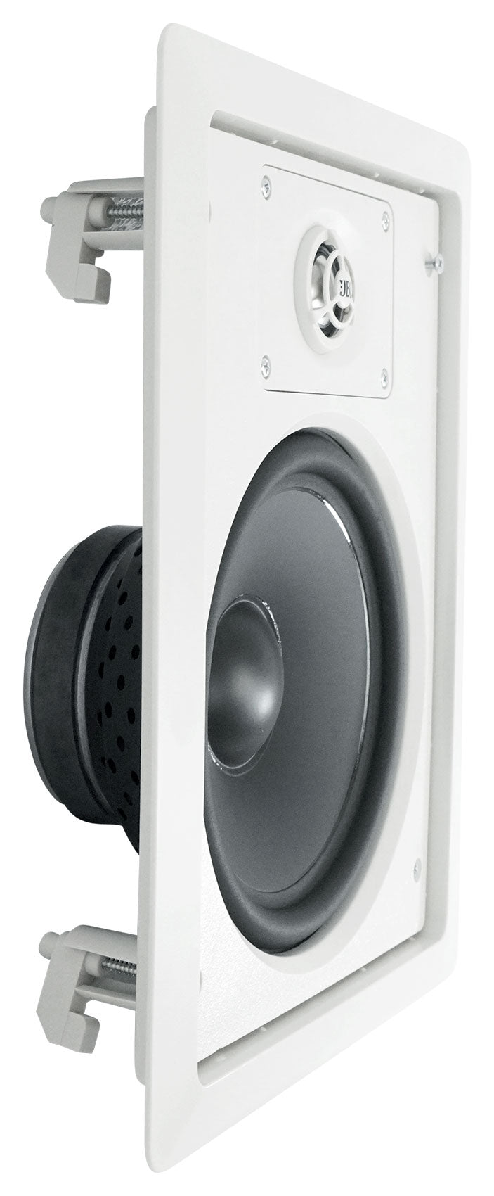 (4)   128  8" 50w Commercial 70v In-Wall Speakers+Amp For Restaurant
