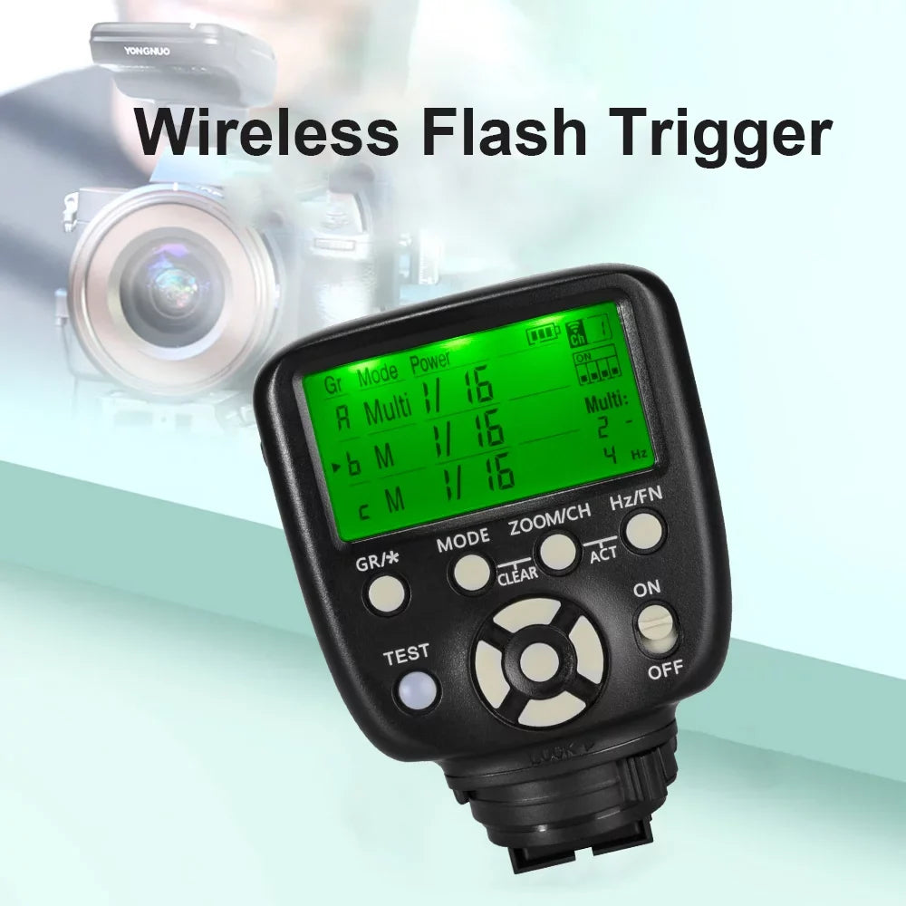 YN560- /S Wireless Flash Trigger Controller - Speedlite Replacement for Sony Cameras, Compatible with  YN862C/YN968C/YN968N/YN200/YN560  / YN860Li/YN720/YN660/YN685/YN622C / R