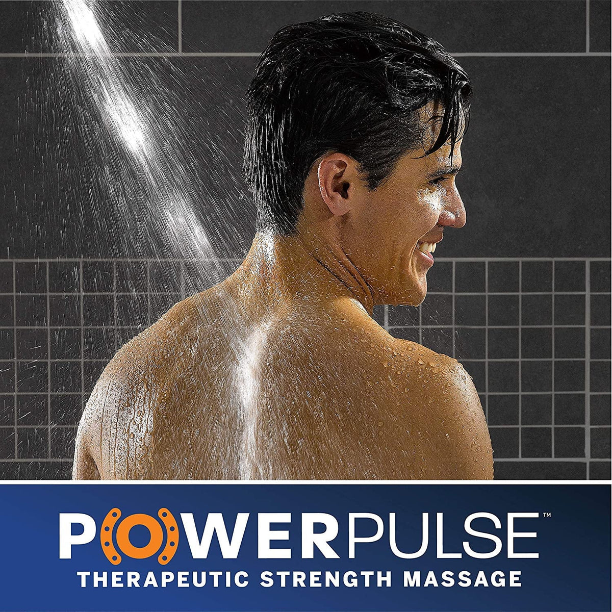 Waterpik PowerWand Spa Combo Shower with PowerPulse Massage, Chrome, -633E--183ME