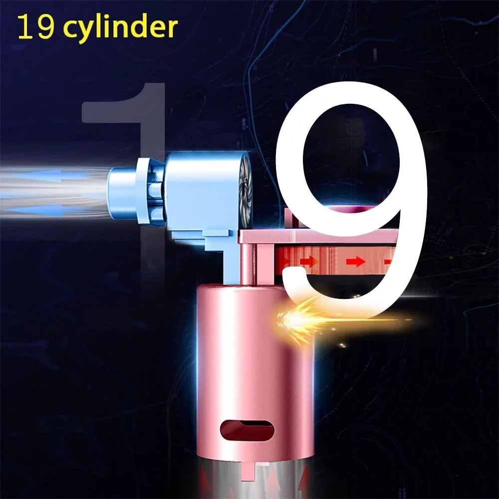 ammoon Digital Air Compressor for Car Auto Pump Portable Tire Inflator with  Light  12V, Fast Inflation & Accurate Reading