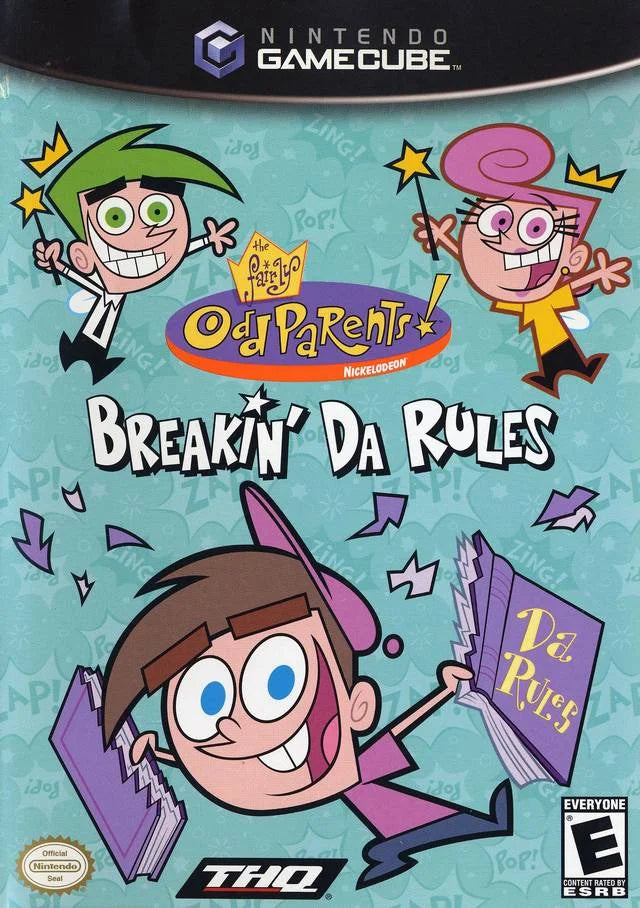 Fairly Odd Parents: Breakin' Da Rules GameCube Complete