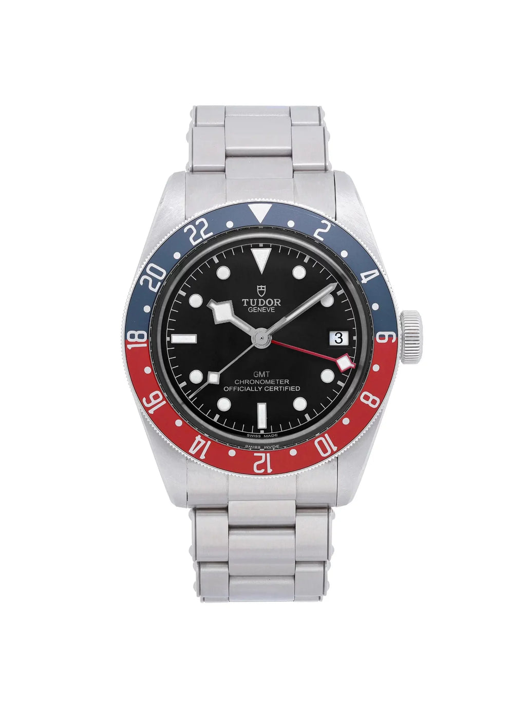 Tudor Heritage Black Bay  Steel Black Dial Automatic Mens Watch 79830RB