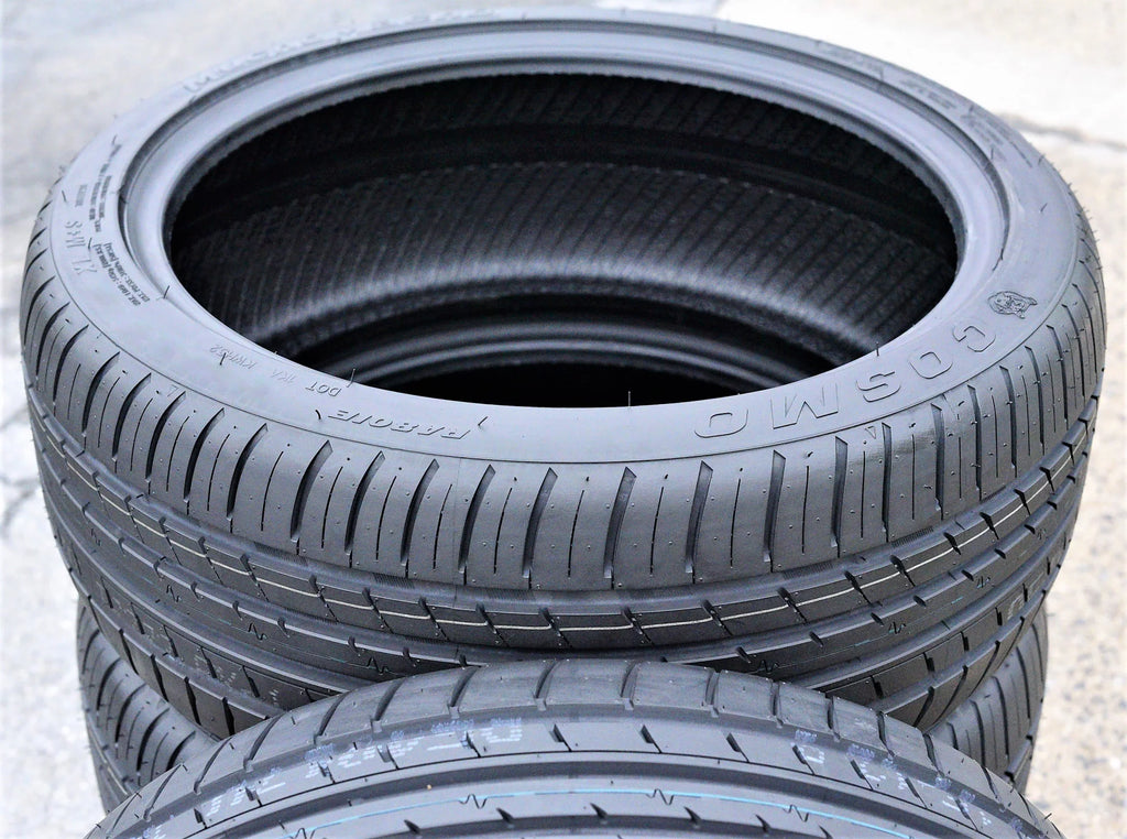 Set of 4 () Cosmo MuchoMacho 225/50R17  98W All Season High Performance Tires Fits: 2012-15 Chevrolet Cruze , 2012-18 Ford Focus Electric