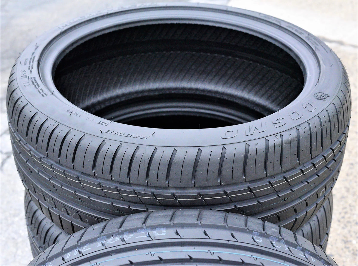 Set of 4 () Cosmo MuchoMacho 225/50R17  98W All Season High Performance Tires Fits: 2012-15 Chevrolet Cruze , 2012-18 Ford Focus Electric