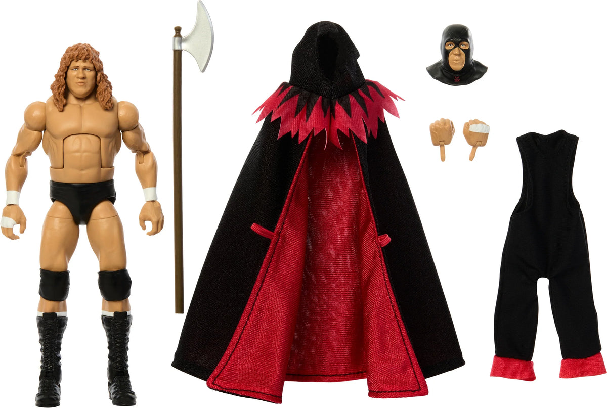 Elite Terry Gordy Action Figure, 6-inch Collectible Superstar with Articulation & Accessories