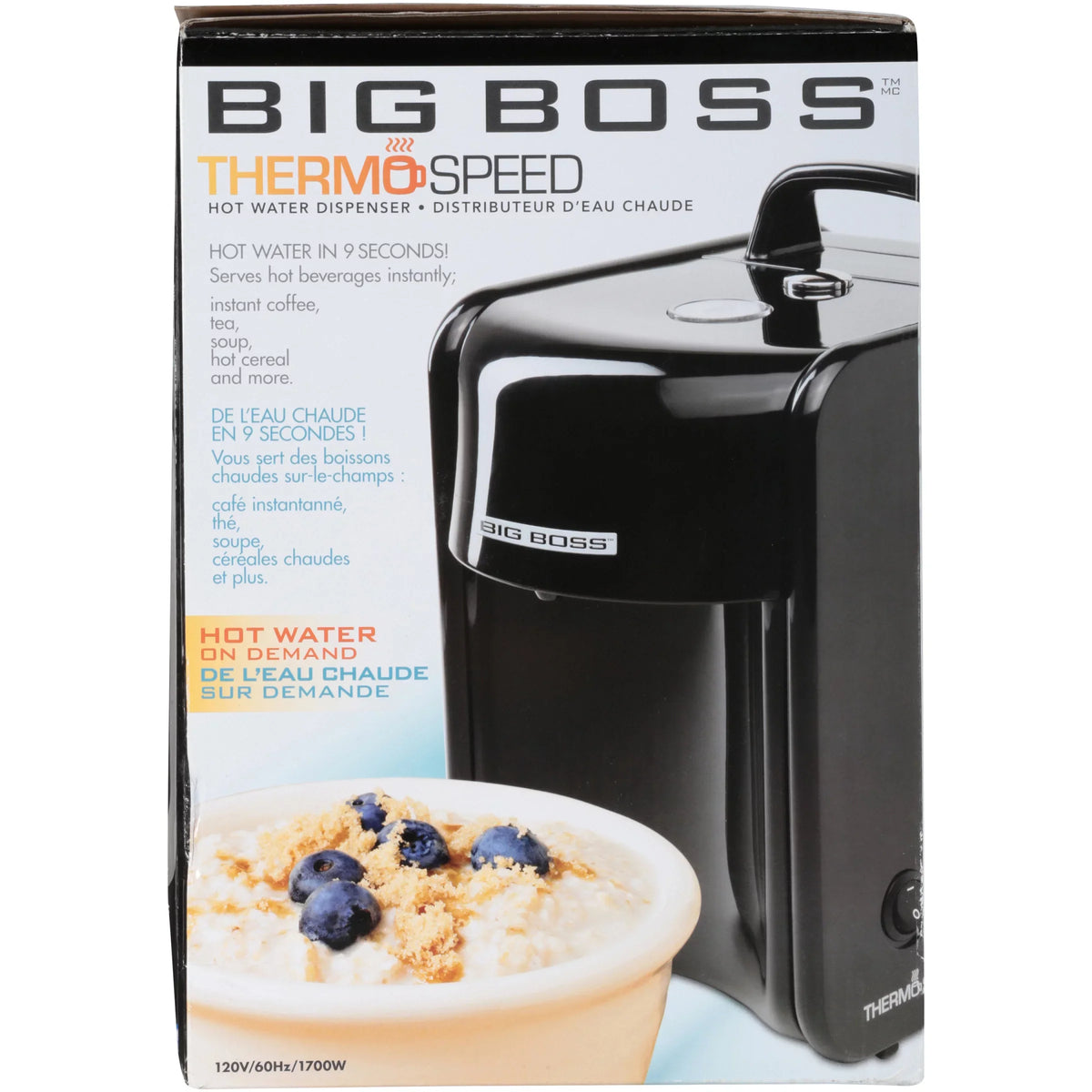 Big Boss™ ThermoSpeed Hot Water Dispenser Box