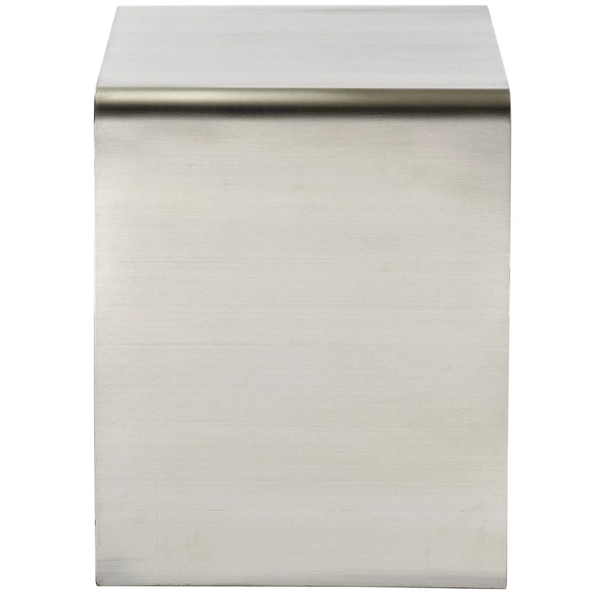Modway Rush Nesting Table in Silver