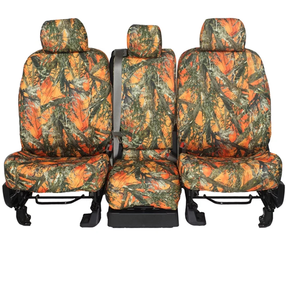 CalTrend Front  Seat Covers for 1994-1997 Toyota Land Cruiser - TY166-72KA  Insert and Trim