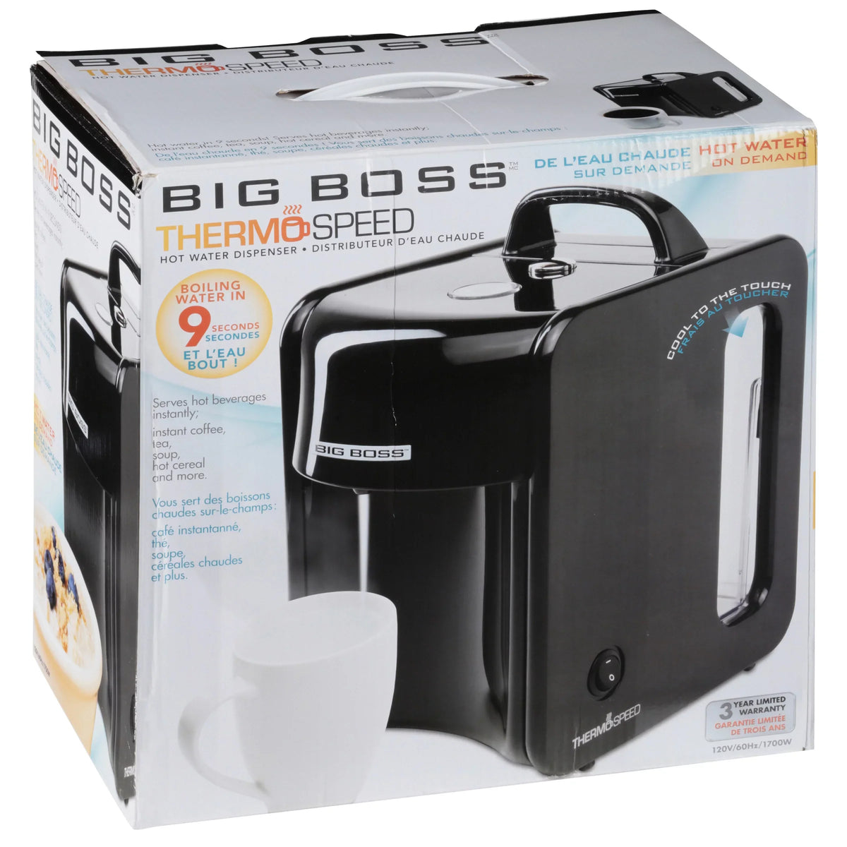 Big Boss™ ThermoSpeed Hot Water Dispenser Box