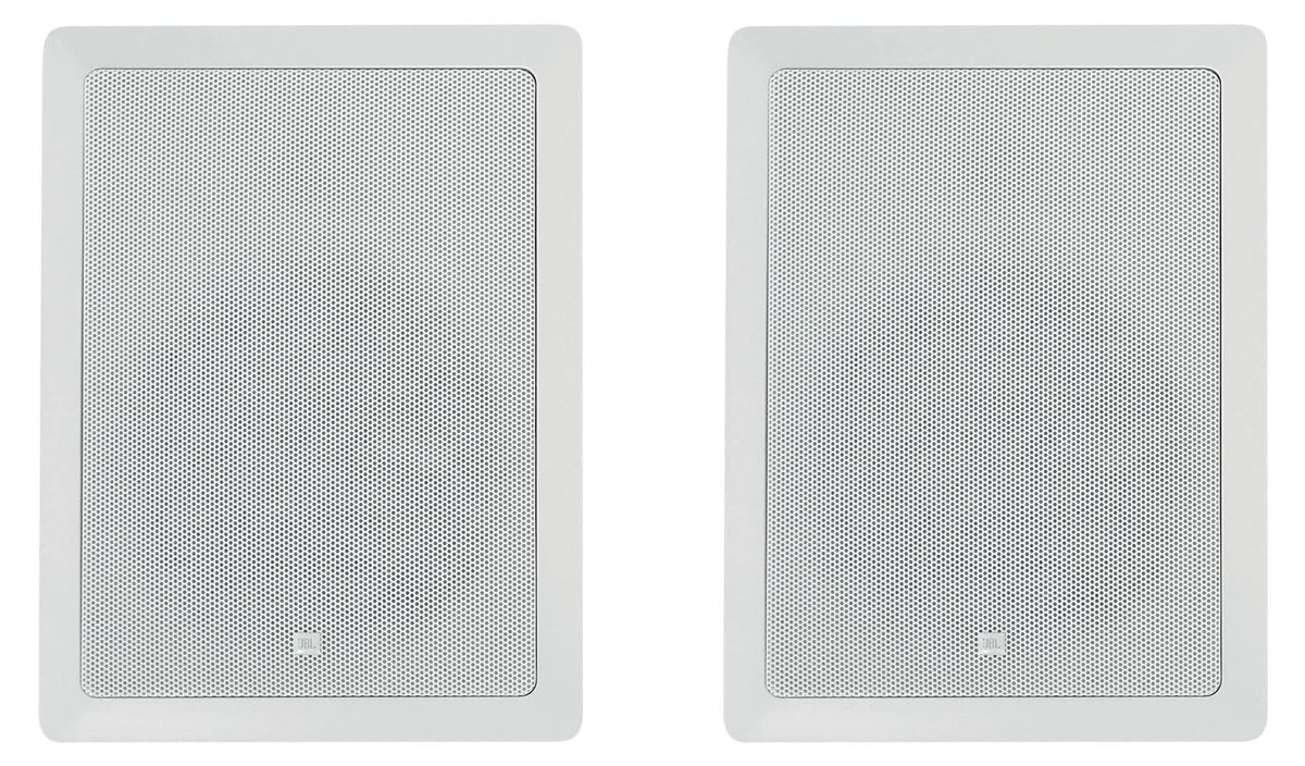 (4)   128  8" 50w Commercial 70v In-Wall Speakers+Amp For Restaurant