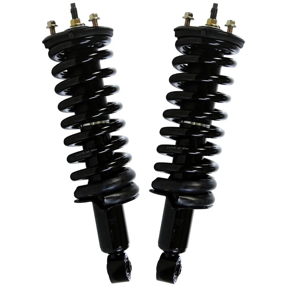 AutoShack Front Complete Struts and Coil Springs Set of 2 Driver and Passenger Side Replacement for 2005-2012 2013 2014 2015 2016 2017 2018 2019 2020 2021 Nissan Frontier 3.8L 4.0L V6 4WD CST100476PR