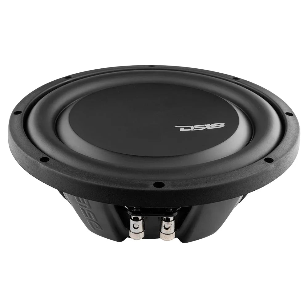 DS18 PSW10.2D 10" Water Resistant Shallow Subwoofer 1000 Watts 2 Ohm