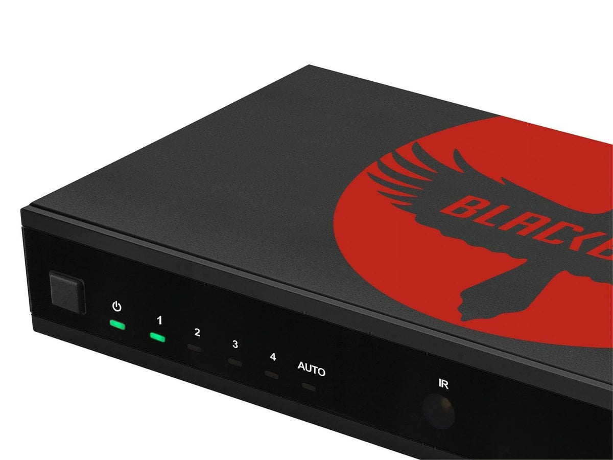Monoprice Blackbird 4K60 Multiviewer Seamless  Video Switcher for Professional  Installations,  2.0b,  2.2 and 1.x Audio Extraction, 18Gbps video bandwidth - Pro-Series