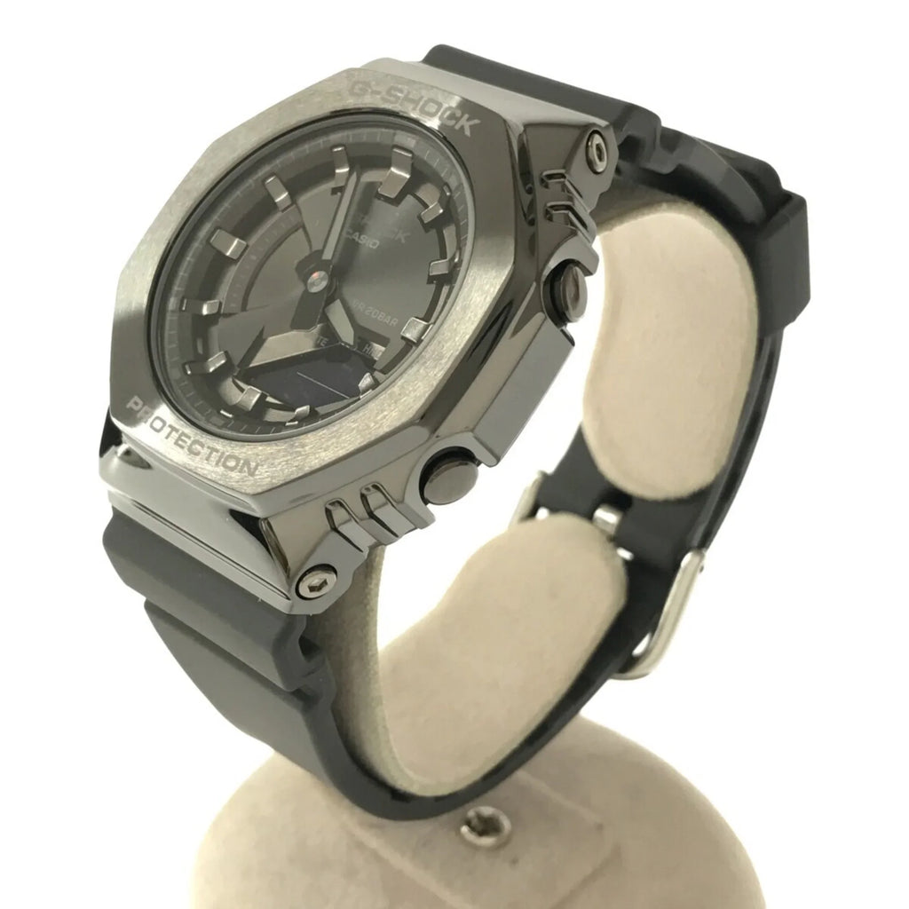 Pre-Owned  Casio G- -S2100B-8AJF Metal Covered Mid Size Watch Men's Quartz Ana-Digi ITNV6WQDVLUS RM3178D (Like New)