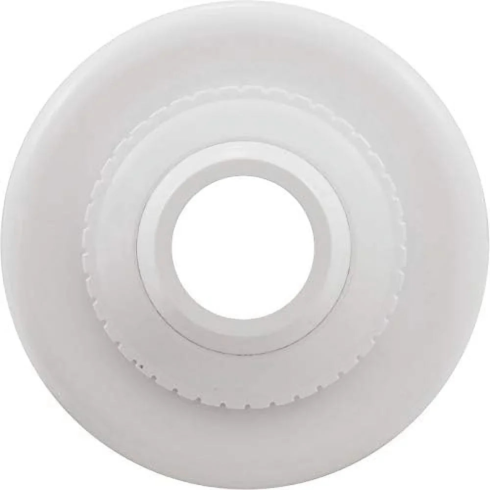 SP1422E White 1-Inch Opening Large Hydrostream Extended Directional Flow Inlet Fitting With 1-1/2-Inch  Thread