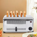 Commercial 6-Slice Toaster 1680W Electric Bread Toaster Bagel Toaster Machine
