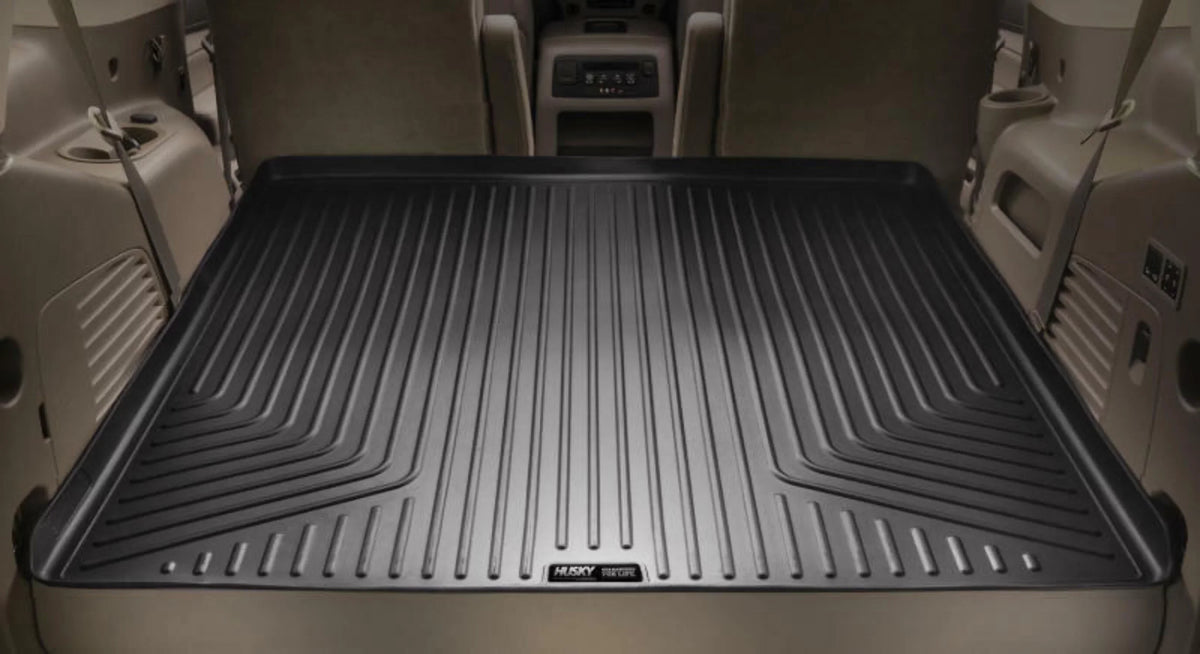 Husky by RealTruck Weatherbeater Series Cargo Liner Black Compatible with 10-22 Toyota 4Runner; Sliding Rear Cargo Deck