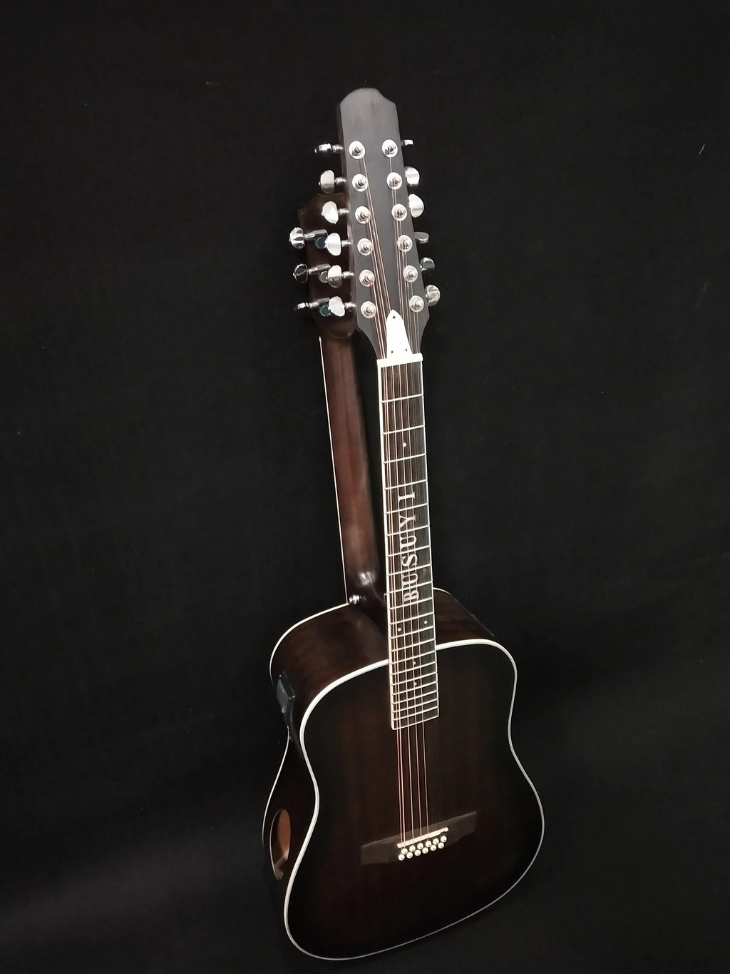 12/6 Strings Acoustic Double Neck, Double Sided Busuyi Guitar 2021