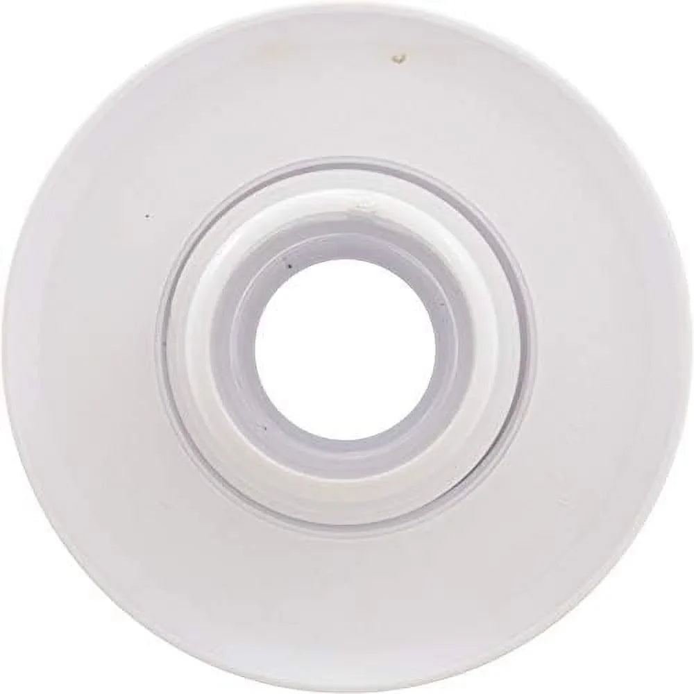 SP1422E White 1-Inch Opening Large Hydrostream Extended Directional Flow Inlet Fitting With 1-1/2-Inch  Thread