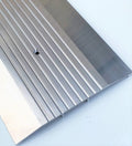 7" Wide x 1/2" Heavy Duty Corrugated Aluminum Threshold Made in  (8  (96 3/4") Long)