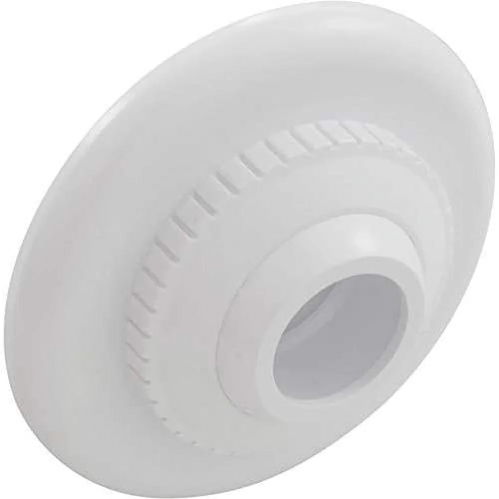 SP1422E White 1-Inch Opening Large Hydrostream Extended Directional Flow Inlet Fitting With 1-1/2-Inch  Thread