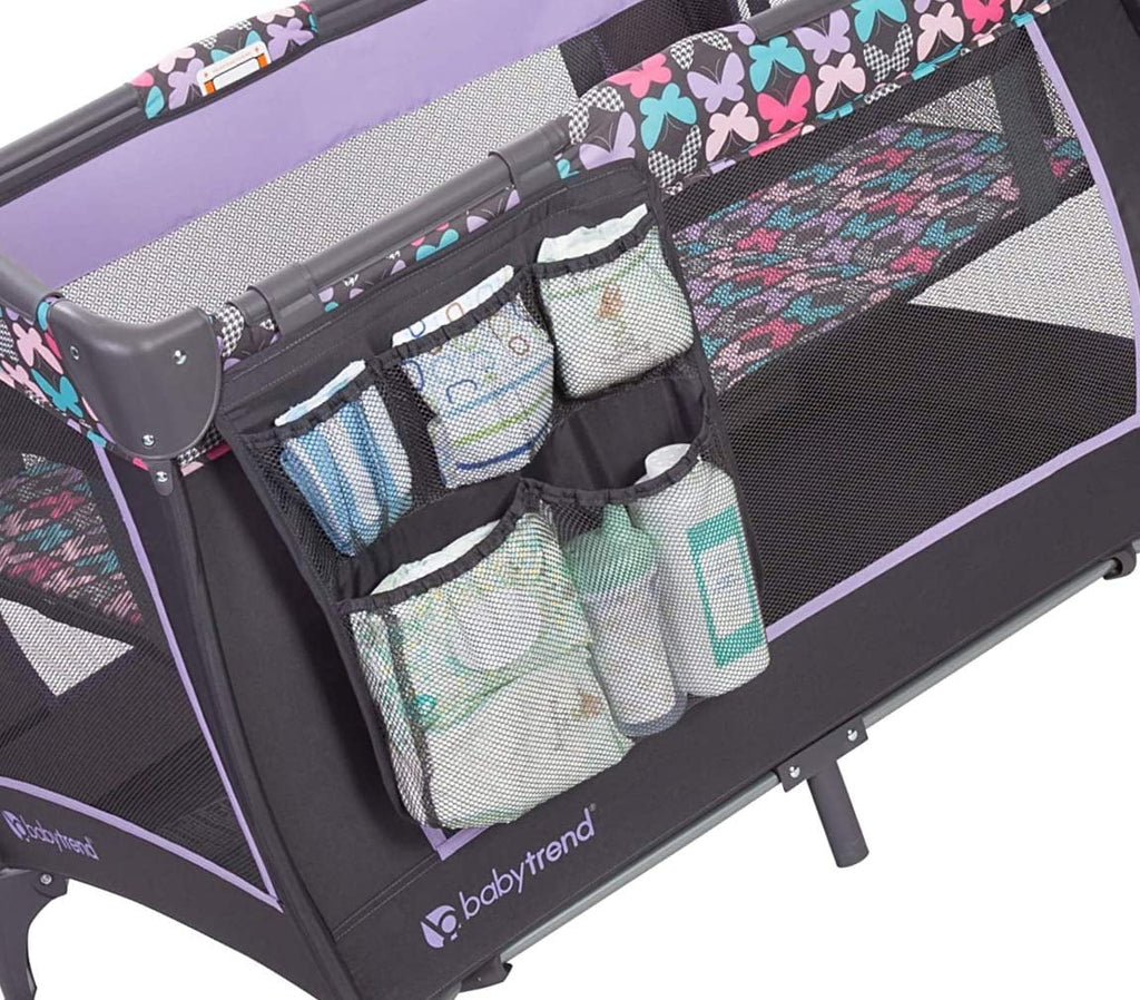 Baby Trend Portable Folding Infant Trend-E Nursery Center with Bassinet, Sophia