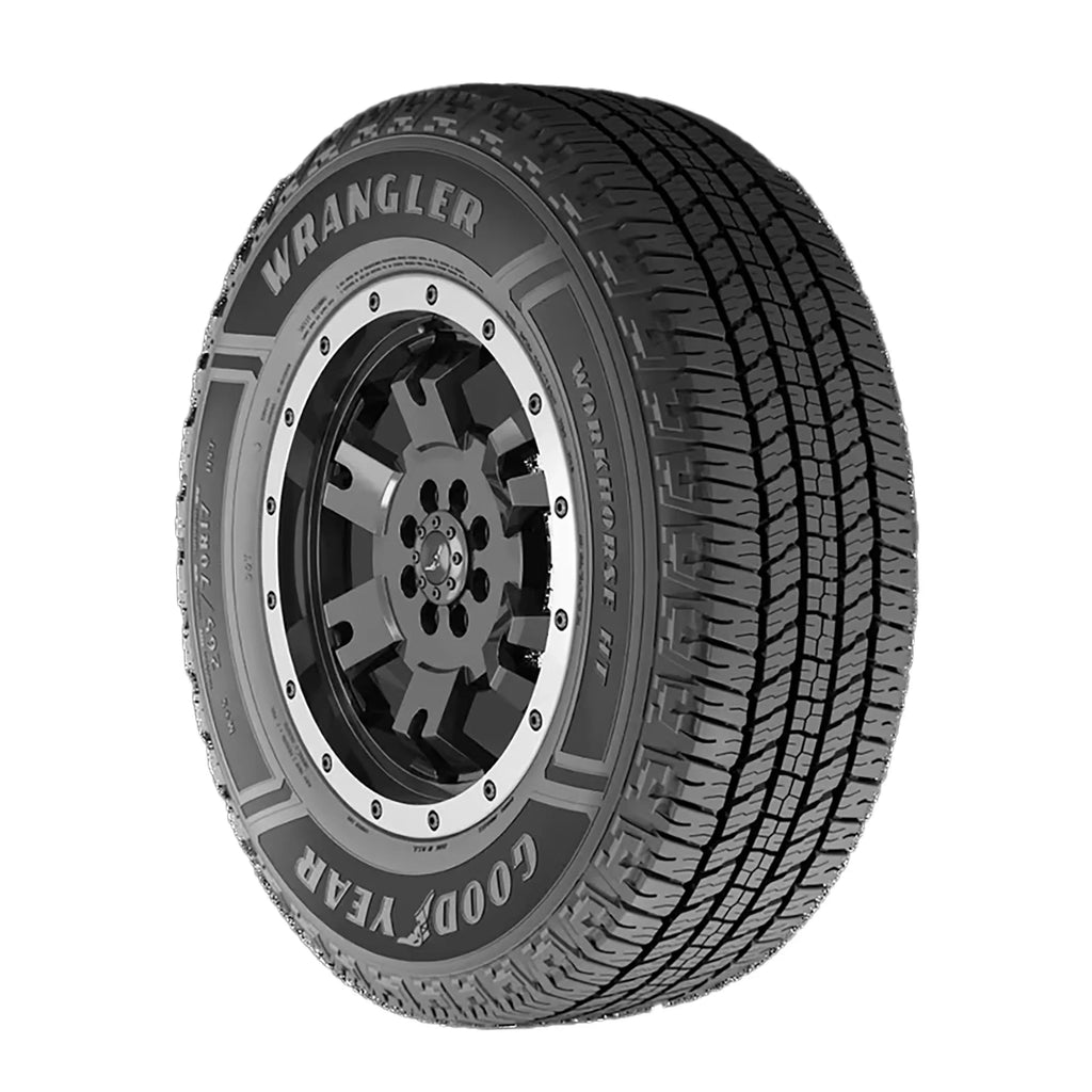 Goodyear Wrangler Workhorse  LT265/70R17 121R All-Season Tire Fits: 2017 Chevrolet Silverado 1500 , 2014-15 Chevrolet Silverado 1500