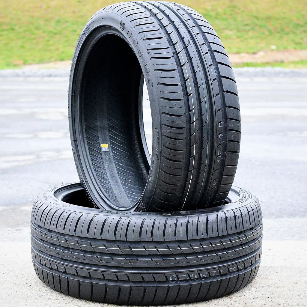 Set of 4 () Cosmo MuchoMacho 225/50R17  98W All Season High Performance Tires Fits: 2012-15 Chevrolet Cruze , 2012-18 Ford Focus Electric