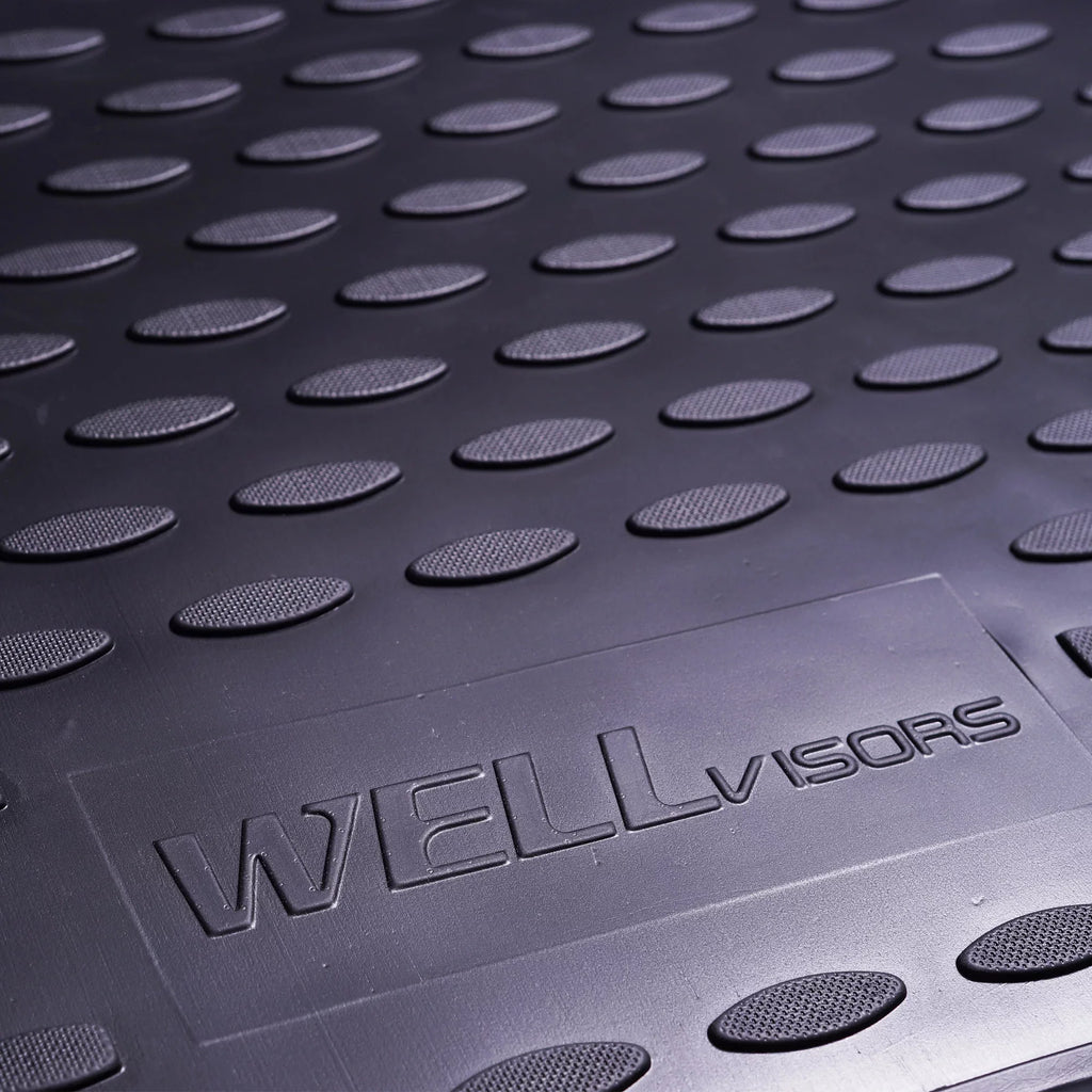 Wellvisors All Weather Trunk Liner Cargo Mat Black For Subaru Forester 2014-2018