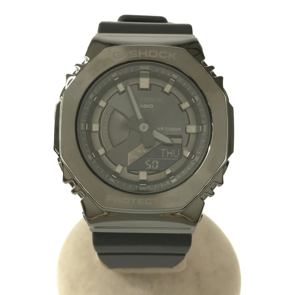 Pre-Owned  Casio G- -S2100B-8AJF Metal Covered Mid Size Watch Men's Quartz Ana-Digi ITNV6WQDVLUS RM3178D (Like New)