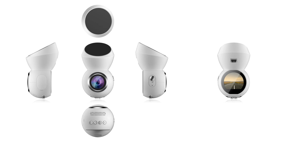 Dash 3.0 () - Plug & Play Dash Cam- Full  1080p Dashcam w/ Parking Monitor & 1.22"  Screen &  * & *