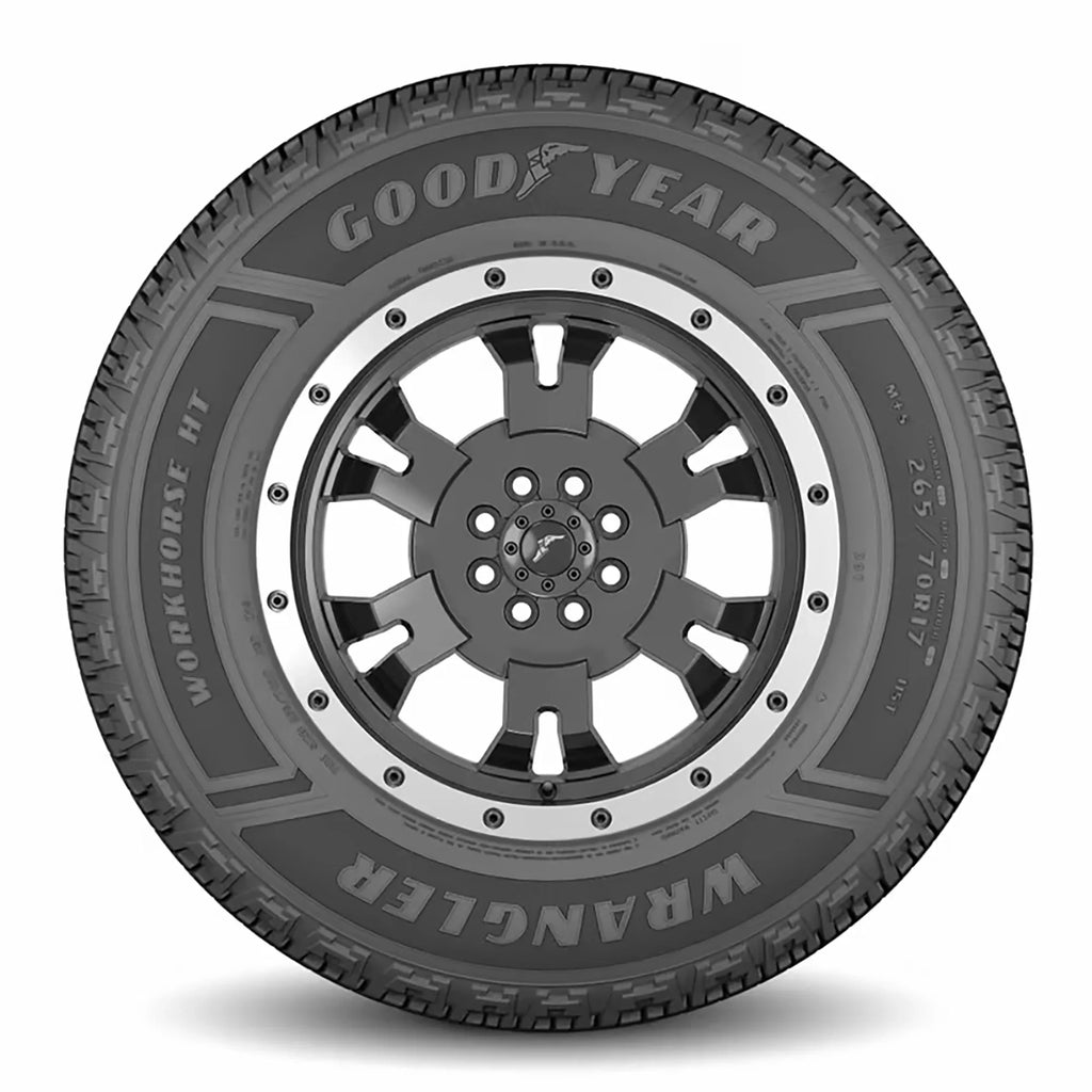 Goodyear Wrangler Workhorse  LT265/70R17 121R All-Season Tire Fits: 2017 Chevrolet Silverado 1500 , 2014-15 Chevrolet Silverado 1500