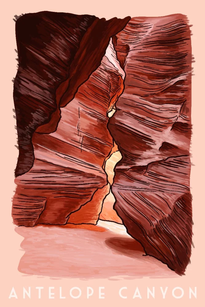 Arizona, Antelope Canyon (19x27 inches, Premium 500 Piece Jigsaw Puzzle for Adults and Family, Made in )