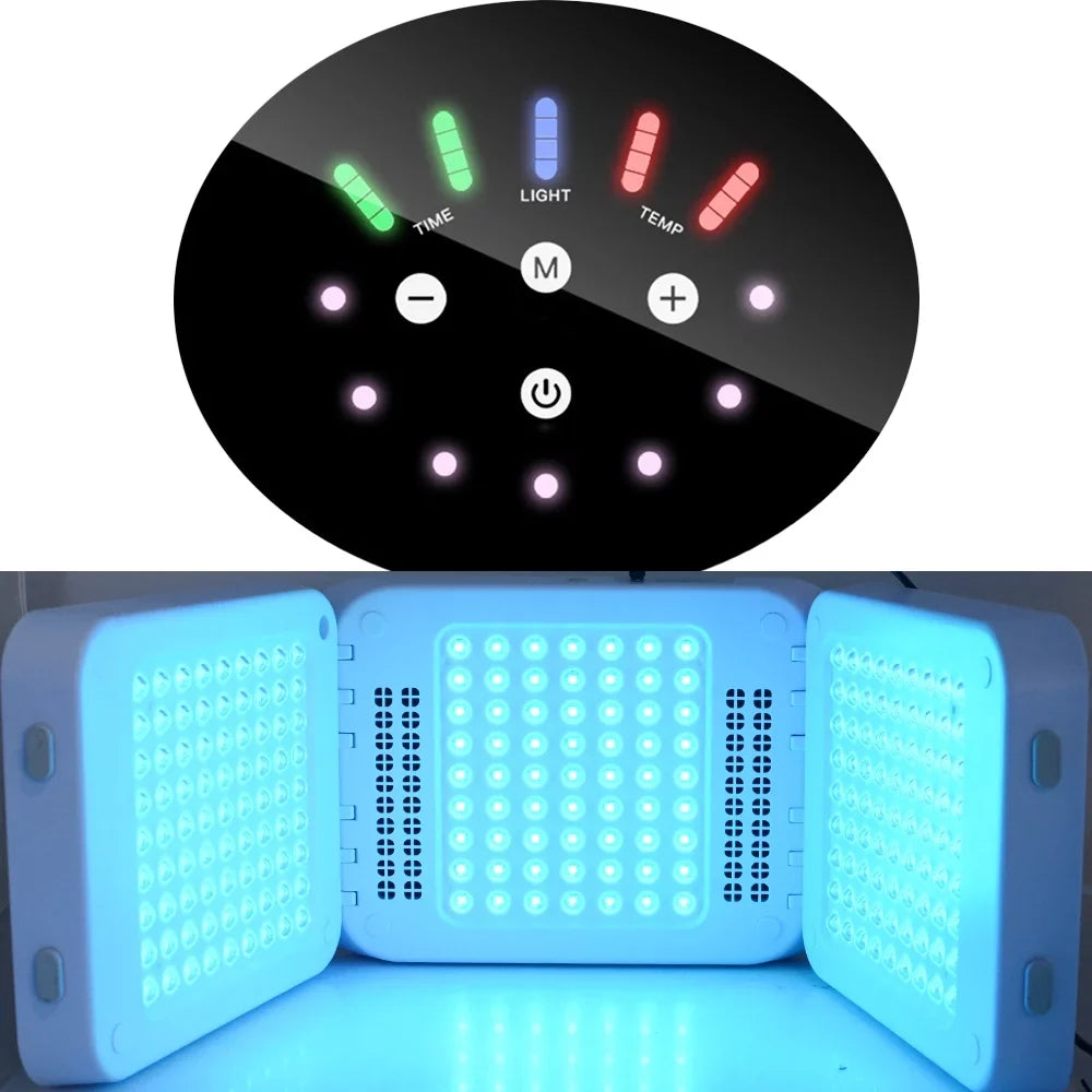 Photon   Light Facial Mask Machine 7 Colors Skin Rejuvenation Light Acne Treatment Therapy