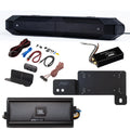 JBLBB4005D - 5-Door Passive Sound Bar Compatible with Bronco with  Apex  1502 2 Channel Marine & Powersport Amplifier - 150 x 2 At 2-Ohms and Bronco Install Accessories