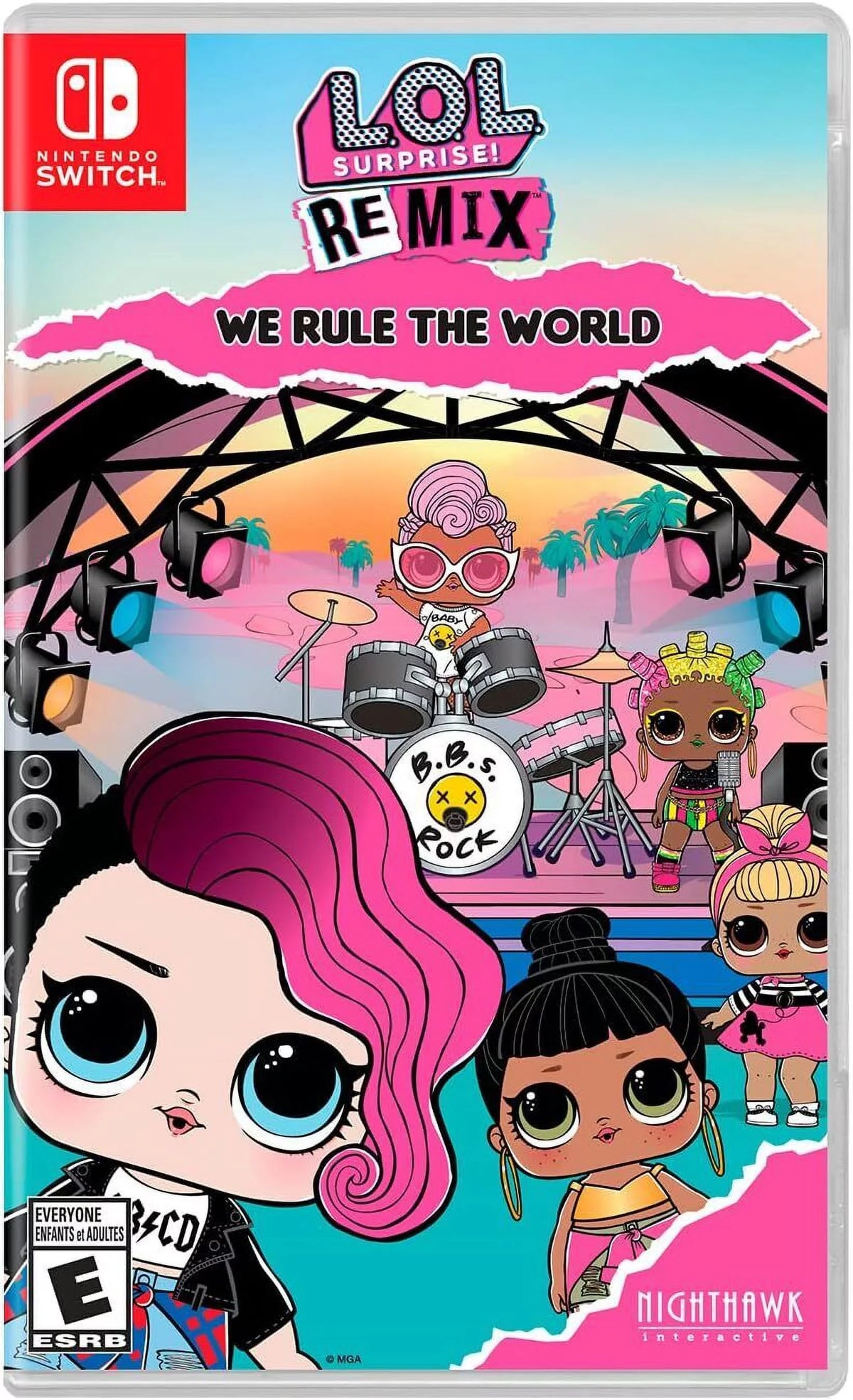 L.O.L. Surprise! Remix: We Rule The World - Nintendo Switch [Nighthawk Kids]