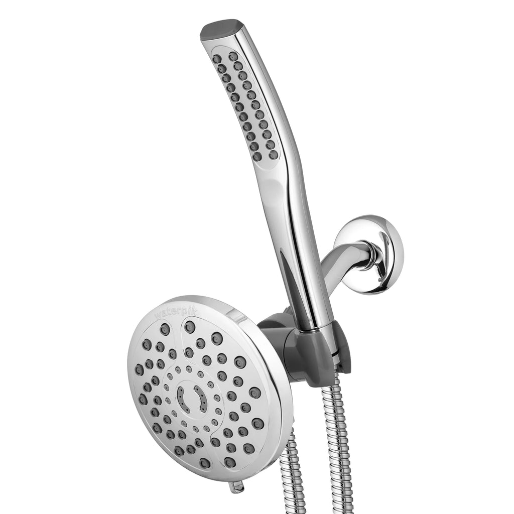 Waterpik PowerWand Spa Combo Shower with PowerPulse Massage, Chrome, -633E--183ME