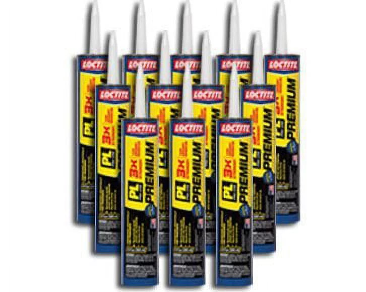 Loctite  Premium Polyurethane Construction Adhesive 12 Tubes Per Carton - 28 oz.