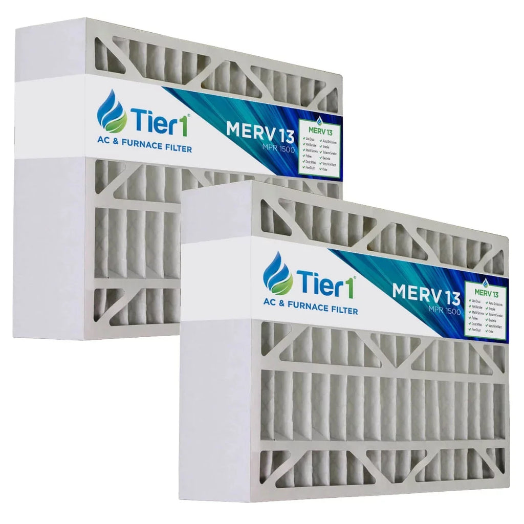 Tier1 16x25x5 Merv 13 Replacement for Honeywell FC100A1029  Furnace Filter 2 Pack