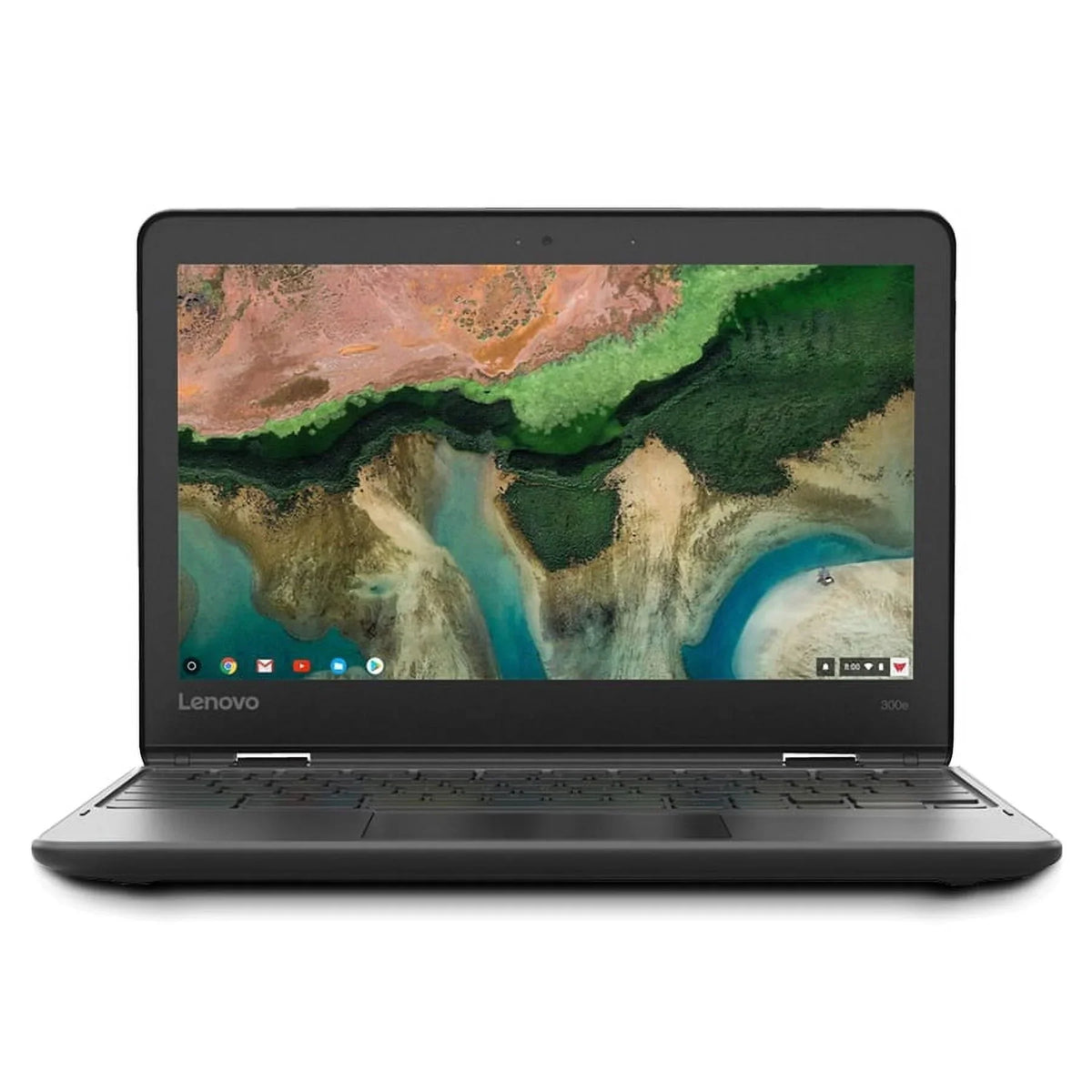 Pre-Owned Lenovo 11.6" 300e Chromebook Touchscreen  2 in 1- MediaTek M8173C Quad-core 2.1GHz 4GB LPDDR3 32GB Flash Memory Chrome  Model 81H00000US (Refurbished: Good)