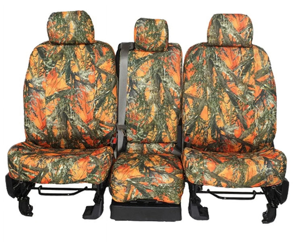CalTrend Front  Seat Covers for 1994-1997 Toyota Land Cruiser - TY166-72KA  Insert and Trim
