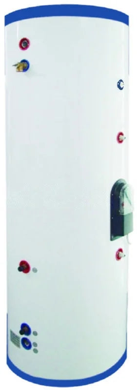 500 Liter 132 Gallon Stainless Steel Solar Hot Water Heater Tank Single Copper Coil Heat Exchanger