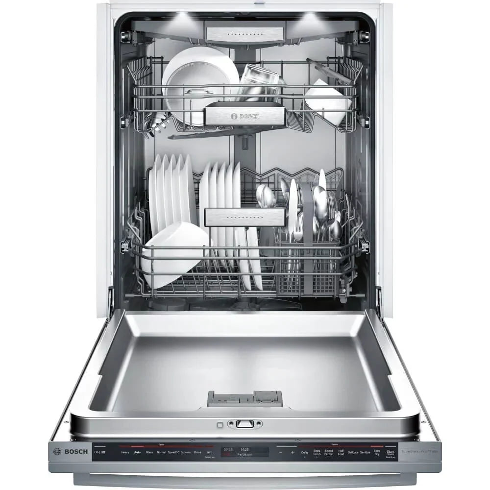 Bosch SHX89PW75N 38 dBA Stainless Dishwasher with 3rd Rack