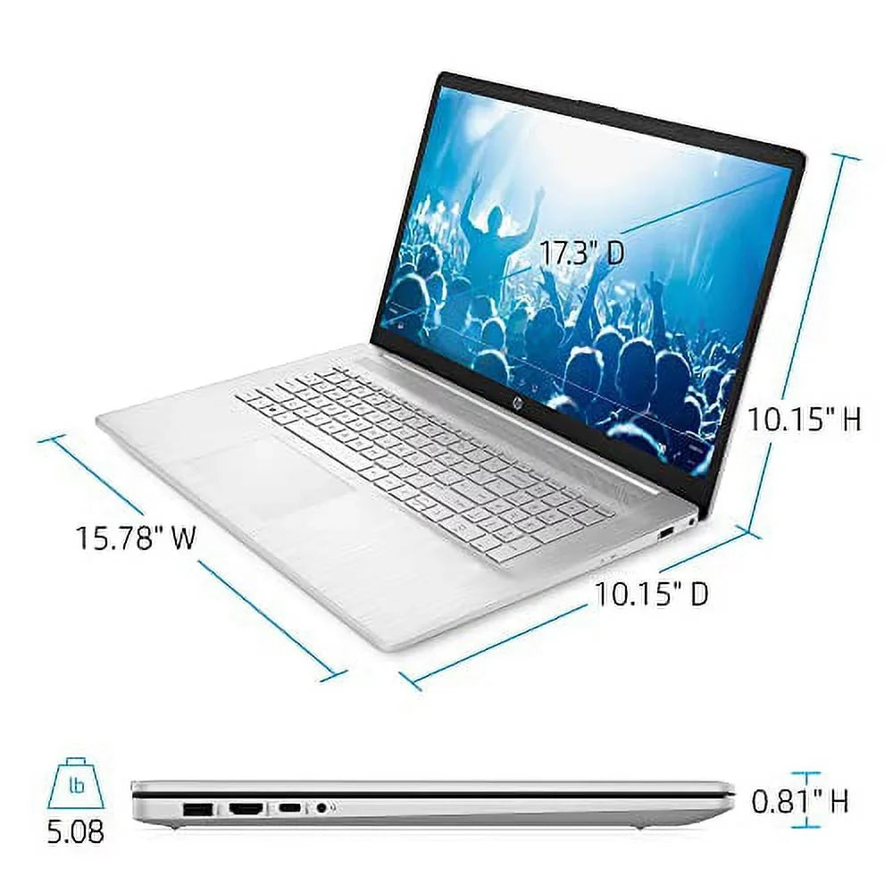 High Performance Business Laptop 2022, 17.3"  , Intel i5-1135G7 4-Core, Iris Xe Graphics, 16GB DDR4, 512GB , -C, Fullsize Backlit Keyboard, Windows 10 Pro,  32GB