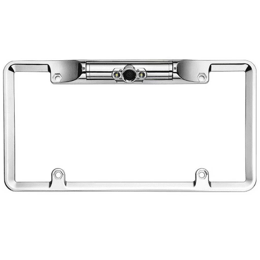 VTL200CL - Full-Frame License Plate Backup Camera with Parking Lines and  Lights (Chrome)