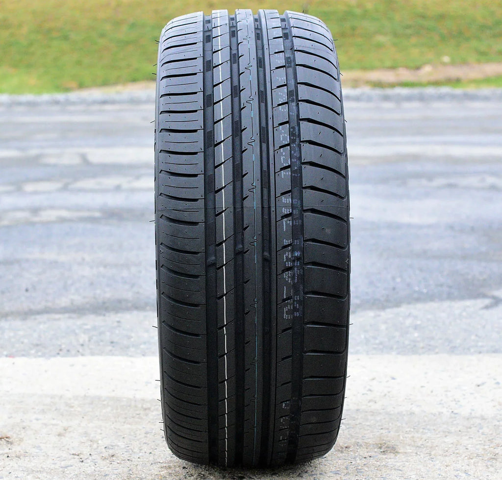 Set of 4 () Cosmo MuchoMacho 225/50R17  98W All Season High Performance Tires Fits: 2012-15 Chevrolet Cruze , 2012-18 Ford Focus Electric