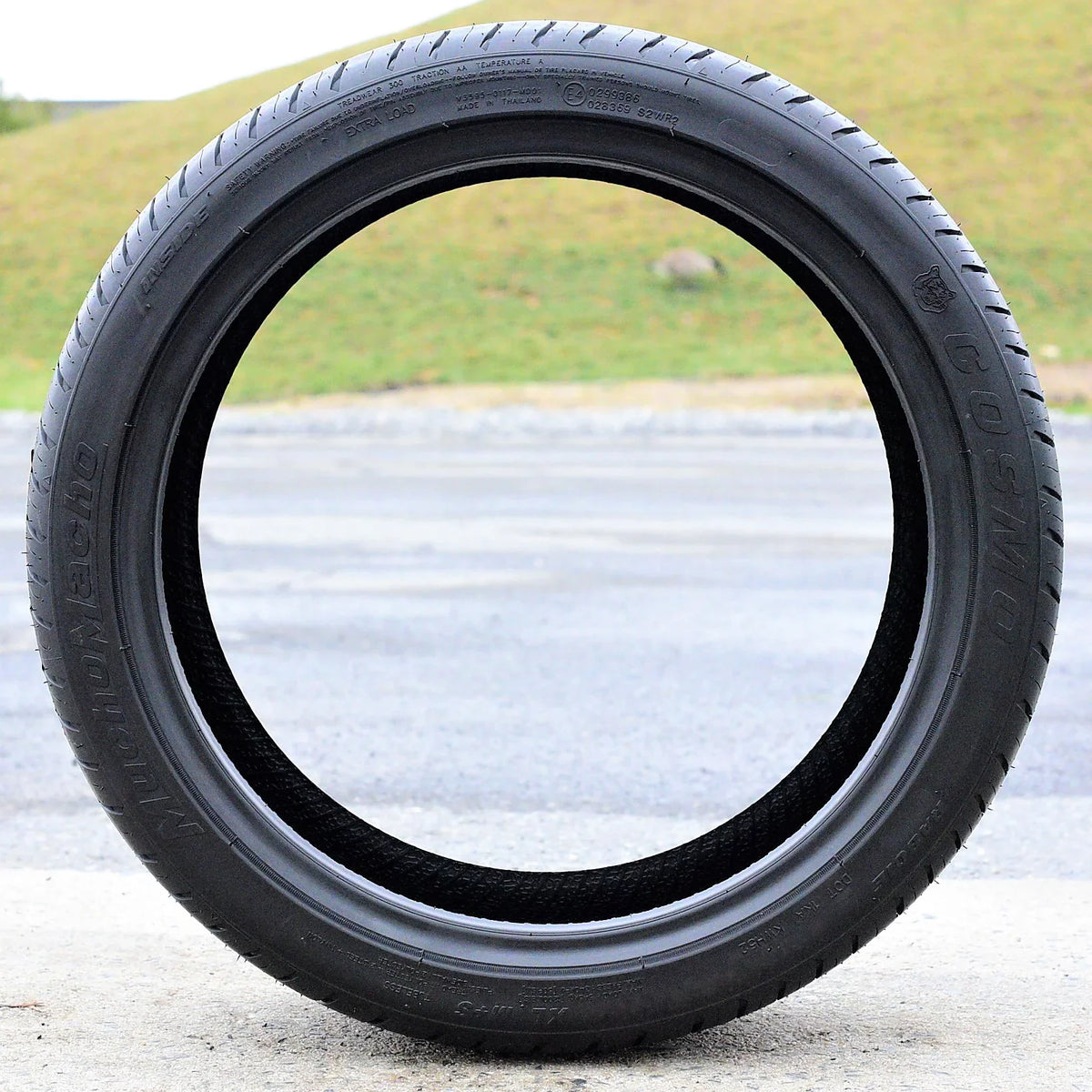 Set of 4 () Cosmo MuchoMacho 225/50R17  98W All Season High Performance Tires Fits: 2012-15 Chevrolet Cruze , 2012-18 Ford Focus Electric